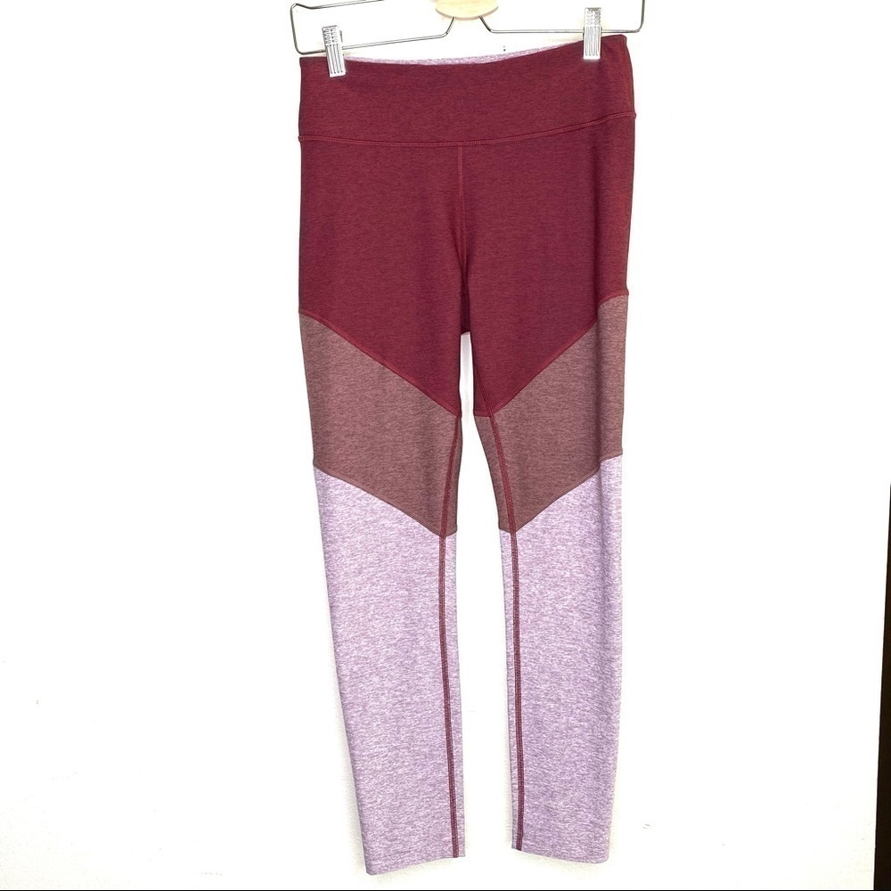Outdoor Voices color block athletic leggings